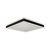 V-TAC LED dizajnerska svetilka 48W, 4480lm, TRIAC, zatemnitev, črna, kvadratna, 4000K