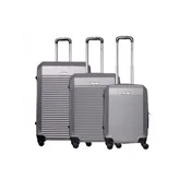 ENOVA Set kofera, ABS, 3 komada, Sivi