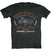 Deep Purple Majica Speed King Unisex Black M