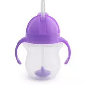 Munchkin Click Lock™ Tip & Sip šalica sa slamkom Purple 6 m+ 207 ml