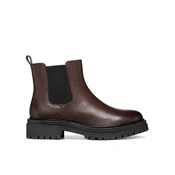 Geox Gležnjarji Chelsea D Iridea D04HRB 0008U C6013 Bordo rdeča