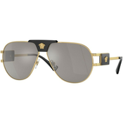 Versace Special Project Aviator VE2252 10026G ONE SIZE (63) Zlata/Siva