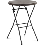 Sklopivi stol -0 x0 x0 cm - 75 kg - indoor/outdoor - crna