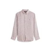TOMMY HILFIGER Srajca rjava/bela