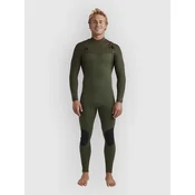 Billabong 302 Furnace Natural Cz Ls Full Wetsuit military