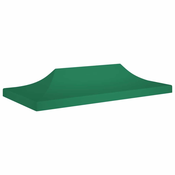 Krov za šator za zabave 6 x 3 m zeleni 270 g/m2