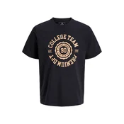 Jack & Jones Junior Majica JPRBLUZANDER temno modra / breskev