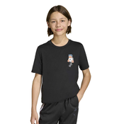Adidas Majica za decake J Mc Tr Tee KD0980, Kratki rukav, Crna