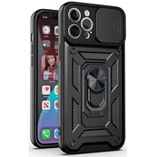 Klizna maska Defender Samsung Galaxy A26 - crni