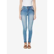 KOROSHI Kavbojke moder denim