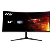 Monitor Acer Nitro XZ342CUV3BMiiphx 86,36 cm (34 ), UWQHD VA 1 ms 180 Hz ukrivljen 1500R