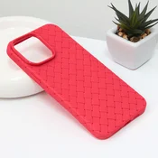 TERACELL Torbica Weave case za iPhone 14 Pro Max 6.7 crvena