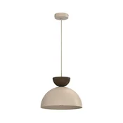 Luster na sajli NEVIS 1xE27/15W/230V precnik 29 cm bež