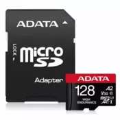 ADATA MicroSDHC 128GB UHS-I U3 V30S HIGH spominska kartica