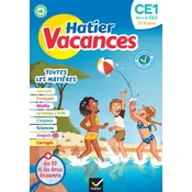 Cahier de vacances 2023 du CE1 vers le CE2 7/8 ans