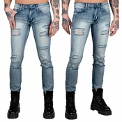 Moške hlače (kavbojke) WORNSTAR - Rampager Shredded - Classic Blue - WSP-RPBSH