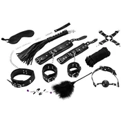 ZENN Complete 11-Piece Bondage Set for Beginners II - Black