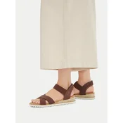 Skechers Sandali BOBS Desert Kiss - Golden Lily 114418/CHOC Rjava