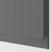 METOD / MAXIMERA Podni ormaric 4 fronta/4 fioke, bela/Voxtorp tamnosiva, 40x37 cm