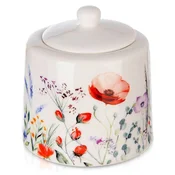 shumee MAKI bela porcelanasta sladkornica 320 ml