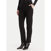 Marella Hlače iz tkanine Eresia 2525136062 Črna Regular Fit
