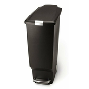 Simplehuman koš za smece, 40 l, crni
