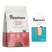 APPLAWS Kitten piščanec z račjo - suha hrana za mačke - 400g