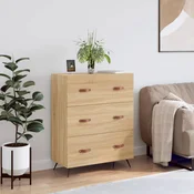 Komoda boja hrasta sonome 69,5 x 34 x 90 cm konstruirano drvo
