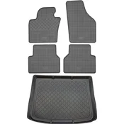 shumee Volkswagen Tiguan I SUV (5-vratni) od 07.2007-04.2016 komplet - gumijaste avtotesnine + zaščitna preproga za prtljažnik