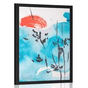 Plakat umetniška slika japonskega neba - 40x60 no frame