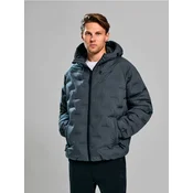 Sinsay - Puffer jakna s kapuljacom SNSY PERFORMANCE - srednjesivo