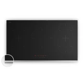 Klarstein Verosteel indukciono kuhalo, Elegantno, minimalistično, močno, 5 kuhalnih površin, 12200 W, 90 cm