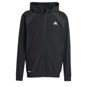 ADIDAS PERFORMANCE Jakna za trening Tech Apparel črna / bela