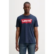 LEVIS ® Majica Graphic Set-In Neck Tee  mornarsko plava / crvena / bijela