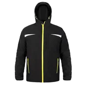 Softshell jakna sa kapuljacom crna
