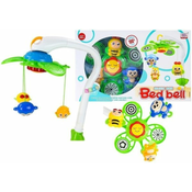 Bed Bell Wind Up Music Mobile Music Box Nursery Crib DecorationGO – Kart na akumulator – (B-Stock) crveni