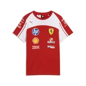 PUMA Scuderia Ferrari HP Replica Tee Youth, Motorsport, Red, 3-4Y