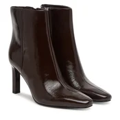 Škornji Guess FLFREB LEA10 Temno rjava