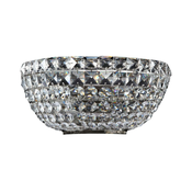 Maytoni DIA100-WL-02-N - Stenska svetilka BASFOR 2xE14/60W/230V krom