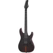 Schecter Sun Valley Super Shredder Exotic HT Ziricote Natural Satin SKU #1270