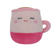 Squishmallows Plišana igracka Cokoladna krafna Deja i kava s mlijekom Emery, 12cm