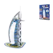 Burj al arab hotel 3d puzzle 17pcs ( 11/74578 )