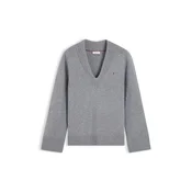 TOMMY HILFIGER Pulover pegasto siva