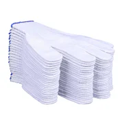 Aidier Radne rukavice CW934936, 50 pari, Belo-plave