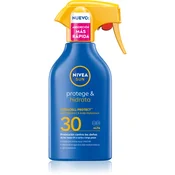 Nivea Vlažilni sprej za sončenje SPF 30 Sun (zaščitni in vlažilni sprej) 270 ml