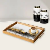 Aberto Design Poslužavnik TPEA9947 50 x 29 x 3.5 cm, Šareni