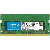 CRUCIAL 4GB DDR4-2666 SODIMM CL19 (4Gbit)/ EAN: 649528787286