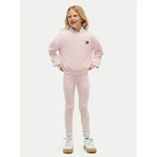 Tommy Hilfiger Komplet jopica in legice Heritage KG0KG09604 Svetlo rožnata Regular Fit