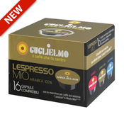 Kapsule Lespresso Mio 100% Arabica Guglielmo 16 kos