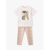 Mayoral Komplet majica in legice 3727 Bež Regular Fit
